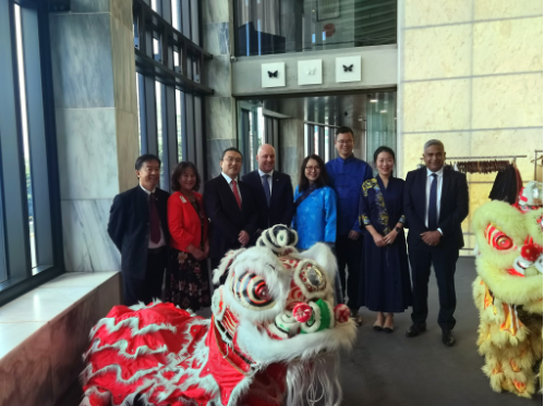 王小龙大使出席新西兰议会农历新年庆祝活动
